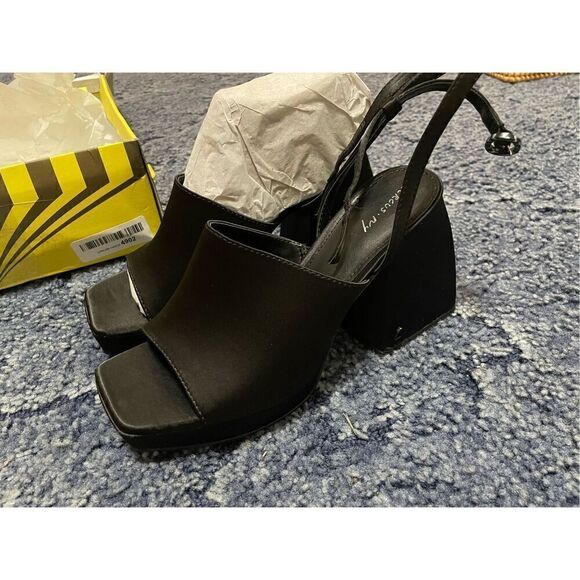 Brand New Sam Edelman Circus NY Women’s 6 Miranda Open Toe Platform Sandals - Picture 6 of 9